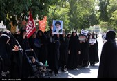 تشییع 3 شهید حمله رژیم صهیونیستی در نجف آباد اصفهان