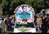 تشییع 3 شهید حمله رژیم صهیونیستی در نجف آباد اصفهان