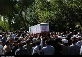 تشییع 3 شهید حمله رژیم صهیونیستی در نجف آباد اصفهان