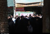 تشییع 3 شهید حمله رژیم صهیونیستی در نجف آباد اصفهان