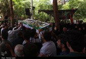 تشییع 3 شهید حمله رژیم صهیونیستی در نجف آباد اصفهان