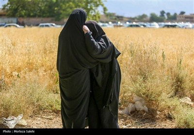 تشییع پیکر شهدای حملات تروریستی رژیم صهیونیستی