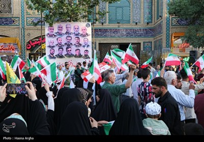 تجمع مردمی - دانشجویی در پاسخ به تجاوز آمریکا به خاک ایران