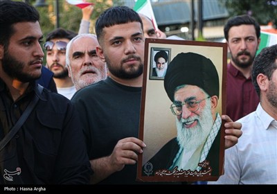 تجمع مردمی - دانشجویی در پاسخ به تجاوز آمریکا به خاک ایران
