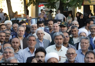 تجمع مردم خراسان شمالی در حمایت از عملیات بشارت فتح