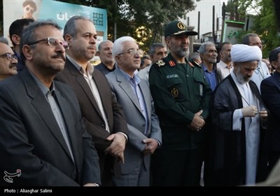 تجمع مردم خراسان شمالی در حمایت از عملیات بشارت فتح
