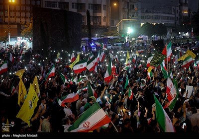 Mass Rally in Tehran Hails Armed Forces in War Against Israel