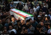 تشییع پیکر 11 شهید حملات رژیم صهیونیستی در اصفهان