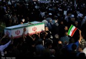 تشییع پیکر 11 شهید حملات رژیم صهیونیستی در اصفهان