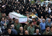 تشییع پیکر 11 شهید حملات رژیم صهیونیستی در اصفهان