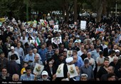 تشییع پیکر 11 شهید حملات رژیم صهیونیستی در اصفهان