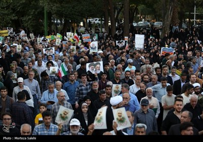 تشییع پیکر 11 شهید حملات رژیم صهیونیستی در اصفهان