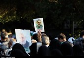 تشییع پیکر 11 شهید حملات رژیم صهیونیستی در اصفهان
