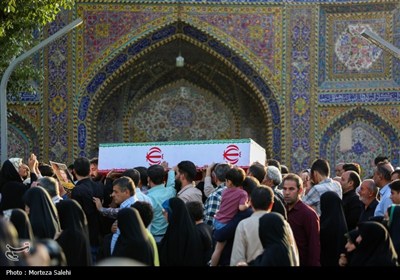 تشییع پیکر 11 شهید حملات رژیم صهیونیستی در اصفهان