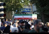 تشییع پیکر 11 شهید حملات رژیم صهیونیستی در اصفهان