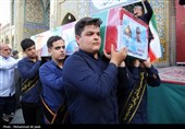 تشییع پیکر شهدای  حملات  رژیم صهیونیستی - قم
