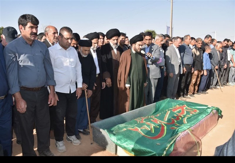 تشییع شهدای حمله اسرائیل در لرستان- عکس صفحه استان تسنیم