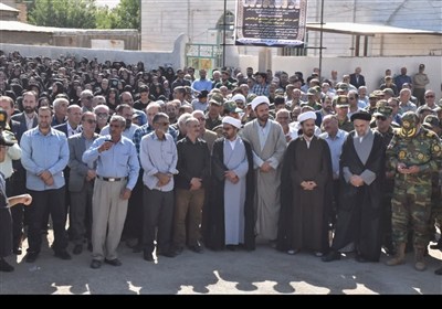 تشییع شهدای حمله اسرائیل در لرستان- عکس صفحه استان تسنیم