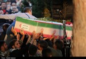 تشییع پیکر شهدای اردستانی در پی حمله رژیم غاصب صهیونیستی