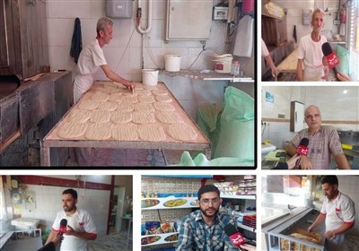 شرايط،نانوايان،خريد،كمبودي،اصناف،آرد،شهروند،سهميه،نان،مرغ،خد ...