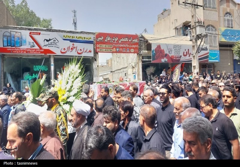 شهيد،شهدا،بهارستان،مقدس،آستان،لطيف،امامزاده،آمده_بودند،تشييع ...