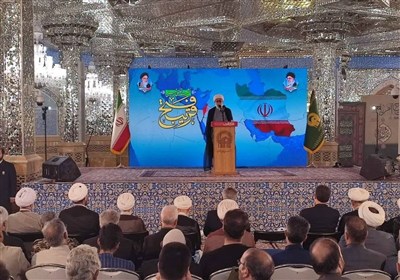 متولی العتبة الرضویة: اللُحمة الوطنیة أهم إنجاز للحرب الأخیرة بین إیران والکیان الصهیونی