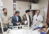 عیادت مسئولان شهرستان ری از مجروحان حمله جنایتکارانه رژیم صهیونیستی
