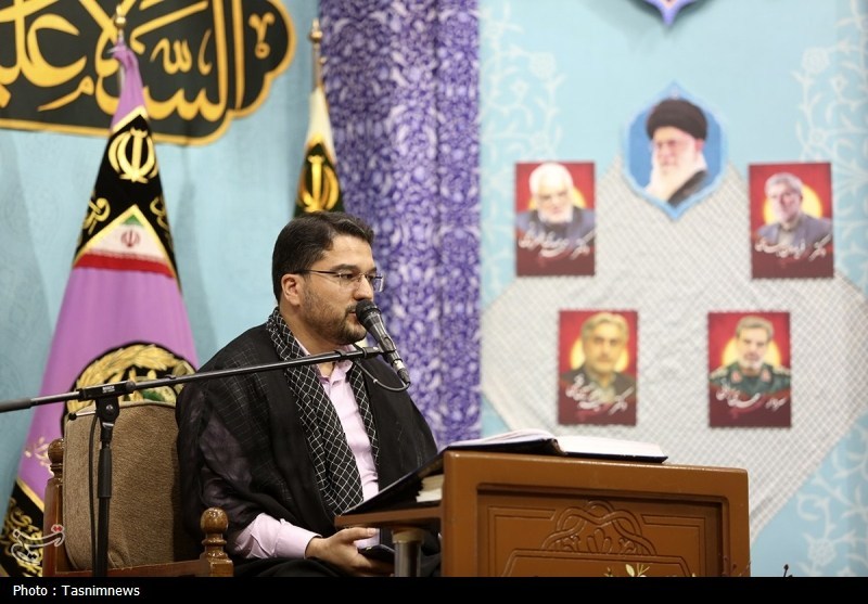 محفل تلاوت فاطمی به یاد شهدای حملات رژیم صهیونی در حرم قم- ع ...