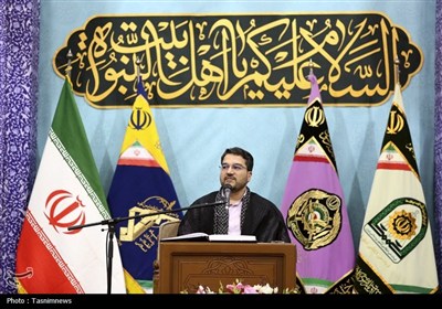 محفل تلاوت فاطمی به یاد شهدای حملات رژیم صهیونی در حرم قم- ع ...