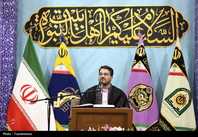 محفل تلاوت فاطمی به یاد شهدای حملات رژیم صهیونی در حرم قم- ع ...