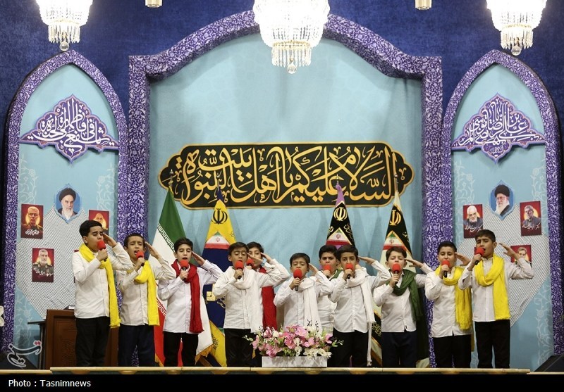 محفل تلاوت فاطمی به یاد شهدای حملات رژیم صهیونی در حرم قم- ع ...