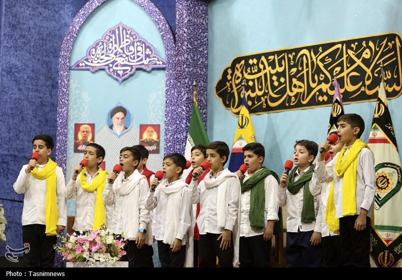 محفل تلاوت فاطمی به یاد شهدای حملات رژیم صهیونی در حرم قم- ع ...