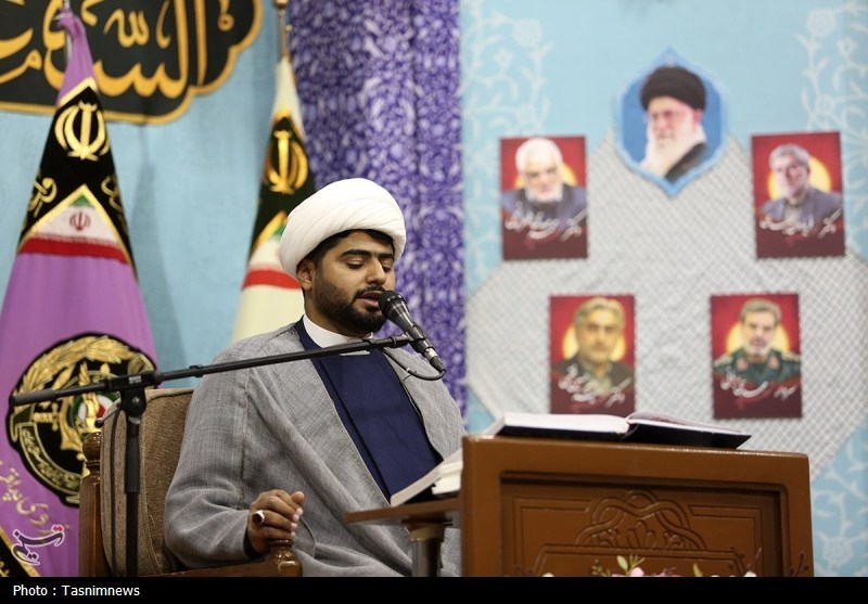 محفل تلاوت فاطمی به یاد شهدای حملات رژیم صهیونی در حرم قم- ع ...