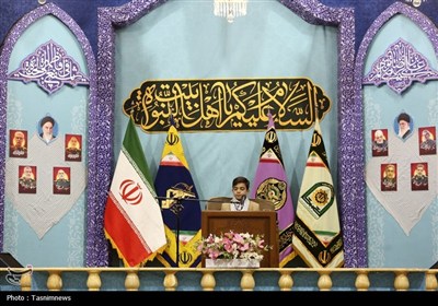 محفل تلاوت فاطمی به یاد شهدای حملات رژیم صهیونی در حرم قم- ع ...