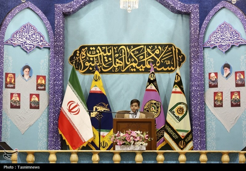 محفل تلاوت فاطمی به یاد شهدای حملات رژیم صهیونی در حرم قم- ع ...