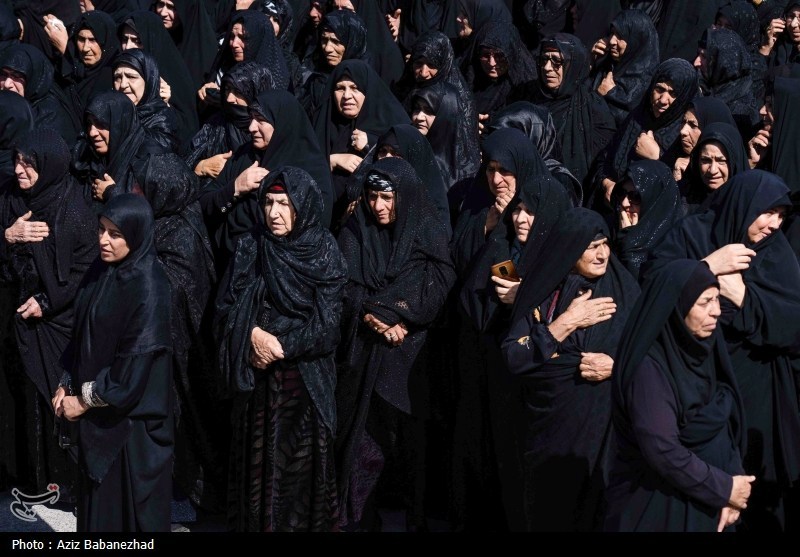 تشییع پیکر سردار شهید محمدتقی یوسفوندفرمانده حفاظت سازمان بس ...