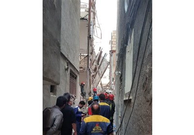 انفجار،آتش،نشانان،آوار،منزل،مسكوني