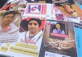برگزاری گردهمایی جامعه ورزش بانوان علیه جنایات اخیر رژیم صهیونیستی