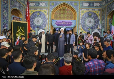 تشییع و تدفین پیکر شهید سلگی در مسجد جمکران- عکس صفحه استان  ...