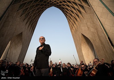 تهران،اركستر،موسيقي،اجراي،برنامه،سمفونيك،ايران،حيدريان،نصير، ...