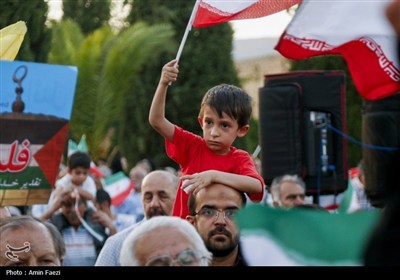 تجمع بشارت فتح در میدان شهداء شیراز