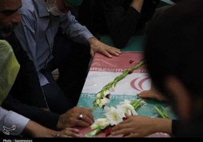 وداع باشکوه بهارستان با شهید "ابوالفضل ابدام"