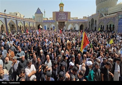 قبله تهران غرق در عطر شهدا؛ تشییع 6 شهید مدافع حرم تا حرم سیدالکریم (ع)