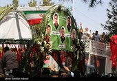 تشییع شهدای پاسدار در کرمان