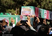 تشییع شهدای پاسدار در کرمان