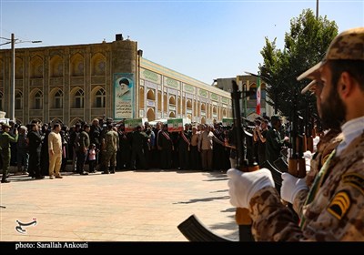 تشییع شهدای پاسدار در کرمان