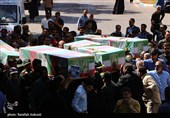 تشییع شهدای پاسدار در کرمان