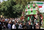 تشییع شهدای پاسدار در کرمان