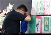 تشییع شهدای پاسدار در کرمان