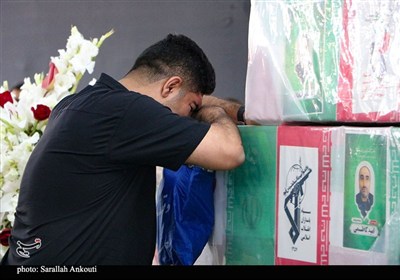 تشییع شهدای پاسدار در کرمان